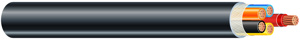 Generic Brand Unshielded Instrumentation Cable 1000 ft Reel 16/8 Black PVC TFFN
