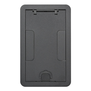 Hubbell Wiring Rectangular Surface Floor Box Cover Assemblies Aluminum