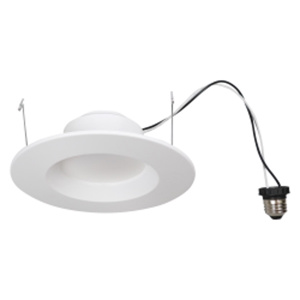 Sylvania Hi-Performance RT Recessed LED Downlights 120 V 10 W 5 in<multisep/> 6 in 3000 K White Dimmable 700 lm