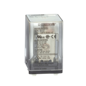 Square D 8501K Harmony™ Universal Plug-in Ice Cube Relays 24 VAC Square Base 11 Blade 10 A 3PDT