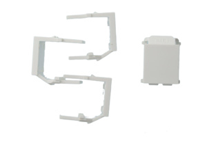 Leviton RE640-B Renu® Series Faceplate Snap-in Module Inserts