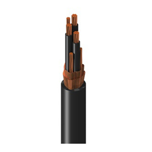 Belden Overall Shielded VFD Cable 5000 ft Reel 12/3 Black PVC 7 Strand XLPE