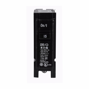 Eaton BR Plug-in Circuit Breakers 20 A 120/240 VAC 22 kAIC 1 Pole 1 Phase