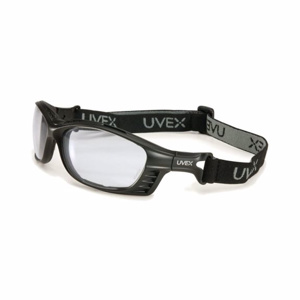 Honeywell Uvex® Livewire™ Sealed Safety Glasses HydroShield Anti-Fog Clear Matte Black