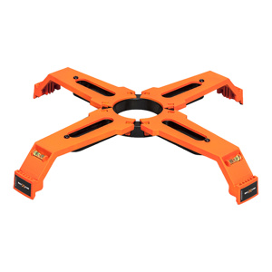 Bolt Star® 524 Series Reusable Bolt Templates Orange 24 in For use with up to 1 in diameter anchor bolts