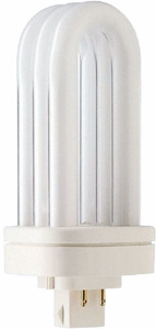 Signify Lighting Alto® Series Compact Fluorescent Lamps Triple Twin Tube (TTT) CFL 4-pin 4-pin (GX24q-3) 3500 K 26 W