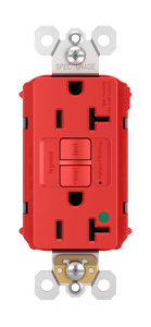 PT2097-HGTRRED SELF TEST PLUGTAIL GFCI R