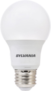 Sylvania 10YV Contractor Series A-line LED Lamps A19 2700 K 8.5 W Medium (E26)