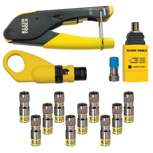 Klein Tools VDV Coax Installation and Test Kits