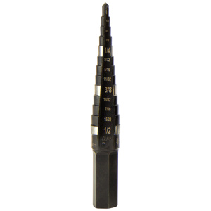 Klein Tools Double-fluted Step Drill Bits
