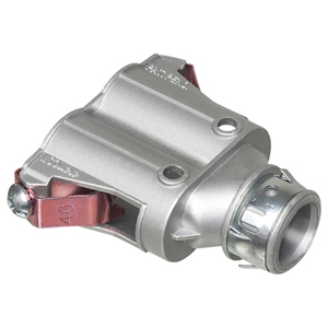 Arlington Straight Snap-in Flex Duplex Connectors 3/8 in Zinc Die Cast Insulated