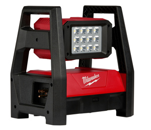 Milwaukee M18™ ROVER™ Dual Power Floodlights 18 V Battery 3000 lm LED Red<multisep/>Black