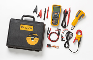 Fluke Electronics True-RMS Digital Wireless Multimeter Kits 0.1Ω- 50 MΩ 1000 V