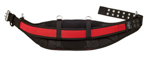 Milwaukee 8140 Padded Work Belts 1680D Ballistic Nylon Red<multisep/>Black