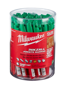 Milwaukee INKZALL™ Permanent Markers Red<multisep/>Green 1 Per Pack