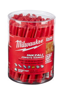 Milwaukee INKZALL™ Permanent Markers Red 1 Per Pack