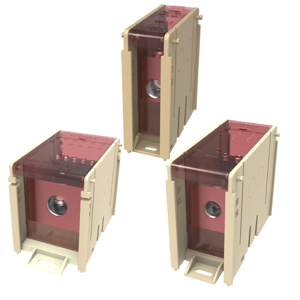 Burndy Versipole™ Finger-safe Style Configurable Power Distribution Blocks