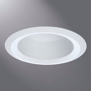 Cooper Lighting Solutions 6125 Series 6 in Baffle Trims Incandescent Baffle - White 6 in