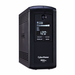CyberPower Intelligent LCD UPS 850 VA 90 - 142 VAC 510 W