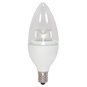 Satco Products Decorative Series LED Lamps B11 3000 K 4.5 W Candelabra (E12)