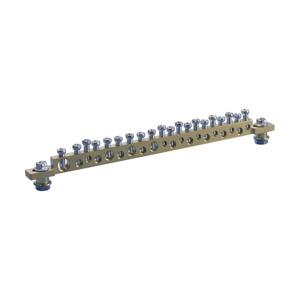 nVent ERIFLEX EB-20 Earthing and Neutral Busbars Brass