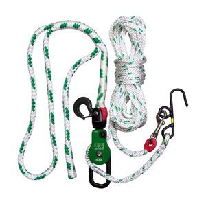 Buckingham OX BLOCK™ Series Rope Snatchblocks 5000 lb 4 ft <em class="search-results-highlight">Sling</em>, 80 ft Rope Polyester, Steel