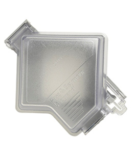 Pass & Seymour WIUC Series Weatherproof Extra Duty Outlet Box Covers 7-5/7 in x 7-5/64 in Polycarbonate Clear
