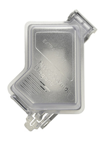Pass & Seymour WIUC Series Weatherproof Extra Duty Outlet Box Covers 7-2/5 in x 5-11/32 in Polycarbonate Clear