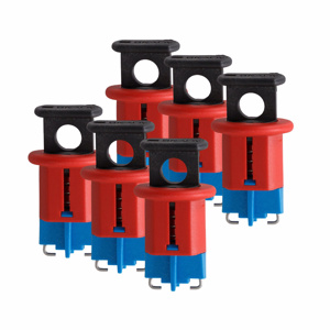 Brady Miniature Circuit Breaker Lockouts Red Nylon (Glass-filled)