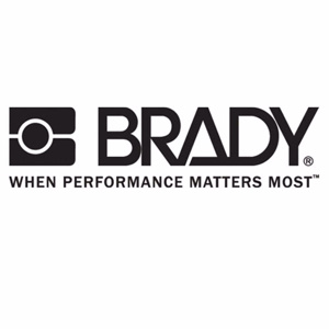 Brady B-120 Machine & Operational Safety Signs 3.5 x 5 in Danger- High Voltage Aluminum Black/Red on White