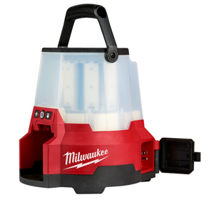 Milwaukee M18™ RADIUS™ Site Lights 18 V Corded/Cordless 1000/2100/4400 lm LED Black/Red