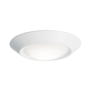 Lithonia Juno 4RLS Surface Mount LED Downlights 120 V 10 W 4 in 3000 K White Dimmable 700 lm