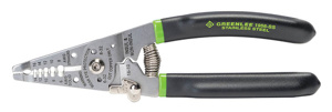 Emerson Greenlee Cable Cutter, Crimper & Strippers 16 - 6 AWG Black Comfort Grip