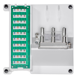 Leviton Compact Series Telephone and 6-Way Video Panels