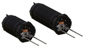 Preformed Line Products COYOTE Series Dome Closures 0.30 - 0.75 in 4 Port