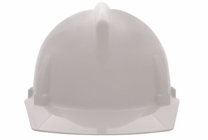 MSA Topgard® Fas-Trac® Slotted Cap Brim Hard Hats 6-1/2 - <em class="search-results-highlight">8</em> in <em class="search-results-highlight">4</em> Point Ratchet No Logo White