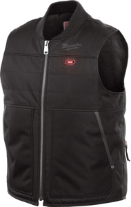 Milwaukee M12™ Lined Heated Vest Kits Small Black Uninsulated