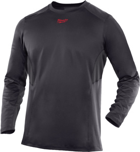 Milwaukee WORKSKIN™ Midweight Cold Weather Baselayers Large Gray Mens