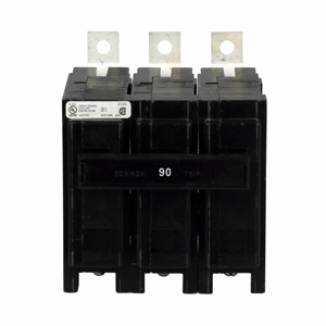 Eaton Quicklag® QBHW Bolt-on Miniature Circuit Breakers 90 A 240 VAC 22 kAIC 3 Pole