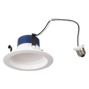 Sylvania ValueLED RT Recessed LED Downlights 120 V 8 W 4 in 2700 K White Dimmable 550 lm