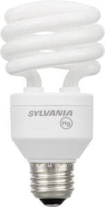 Sylvania Dulux® EL Series Self-ballasted Compact Fluorescent Lamps Twist CFL Medium 2700 K 20 W
