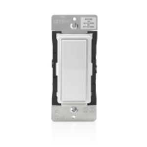 Leviton SPST Z-Wave Rocker Light Switches 15 A 120 V decora smart™ Illuminated White