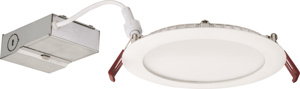 Lithonia WF6 Recessed LED Downlights 120 V 13 W 6 in 3000 K Matte White Dimmable 1020 lm