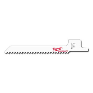 Milwaukee SUPER SAWZALL® Reciprocating Saw Blades 5 Piece 10 TPI 3-5/8 in Drywall, Plaster Thin Kerf