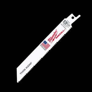 Milwaukee SAWZALL® Reciprocating Saw Blades 50 Piece 8/12 TPI 12 in Metal, Nail-embedded Wood, Plastic Thin Kerf