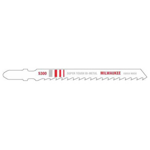Milwaukee Jigsaw Blades 5 Piece 6 TPI 4 in Metal, Wood