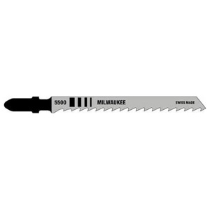 Milwaukee Jigsaw Blades 5 Piece 6 TPI 4 in Wood