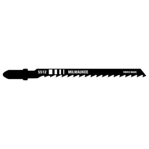 Milwaukee Jigsaw Blades 5 Piece 6 TPI 4 in Wood