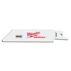 Milwaukee HACKZALL™ Reciprocating Saw Blades 5 Piece 4 in Duct, Sheet Metal Thin Kerf