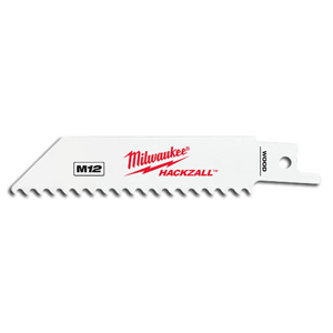 Milwaukee HACKZALL™ Reciprocating Saw Blades 5 Piece 4 in Nail-embedded Wood Thin Kerf